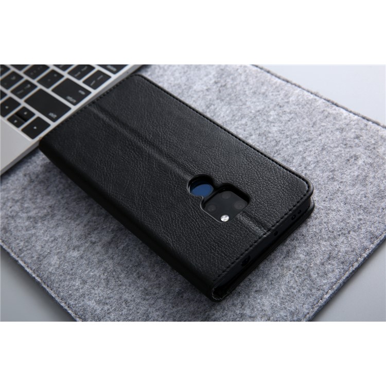 CMAI2 PU Leather Stand Wallet Cell Phone Casing for Huawei Mate 20 - Black-10