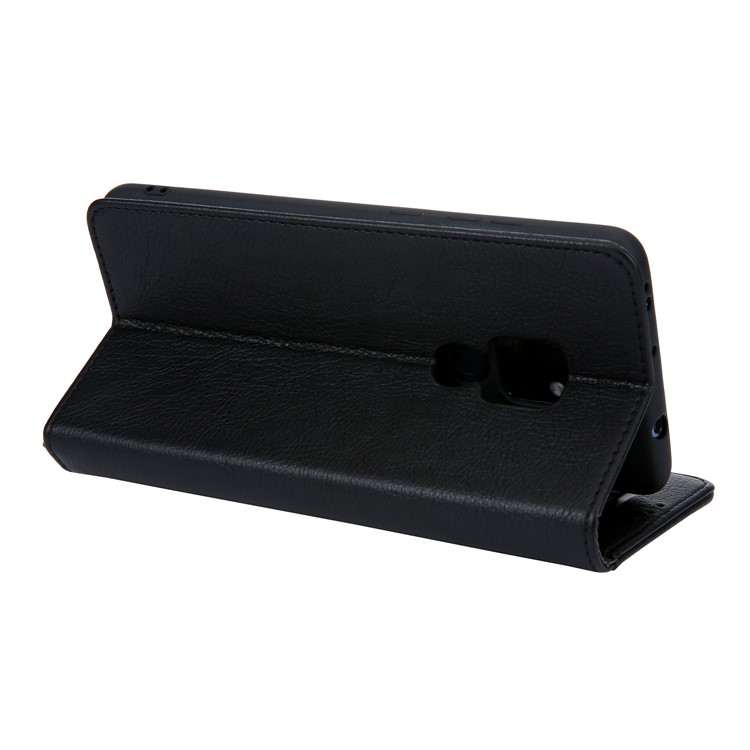 CMAI2 PU Leather Stand Wallet Cell Phone Casing for Huawei Mate 20 - Black-7