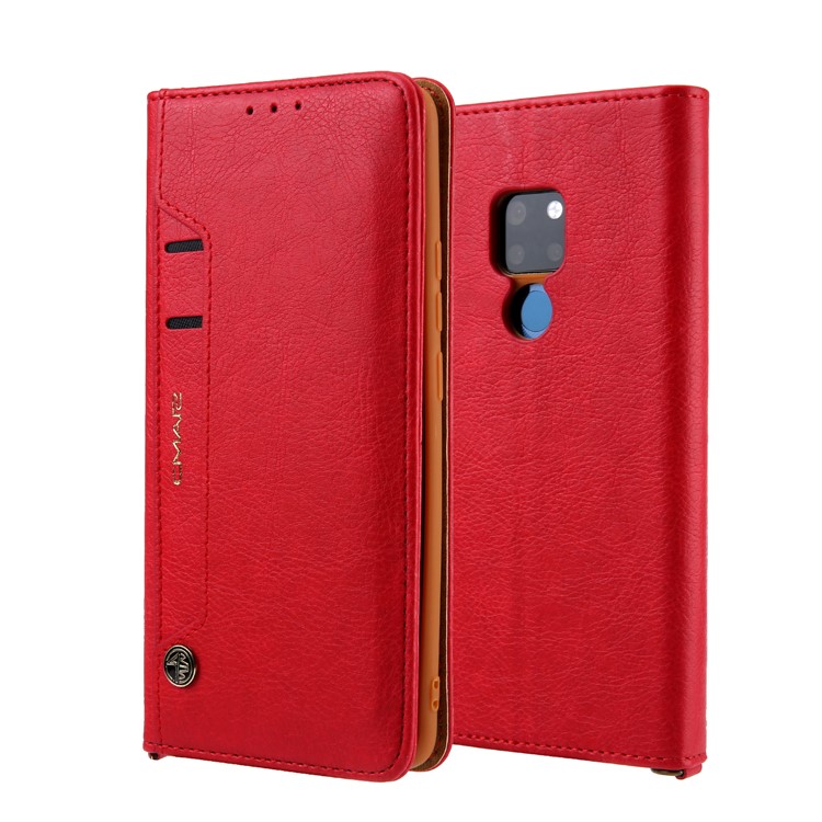 CMAI2 PU Leather Stand Wallet Cell Phone Cover for Huawei Mate 20 - Red-1