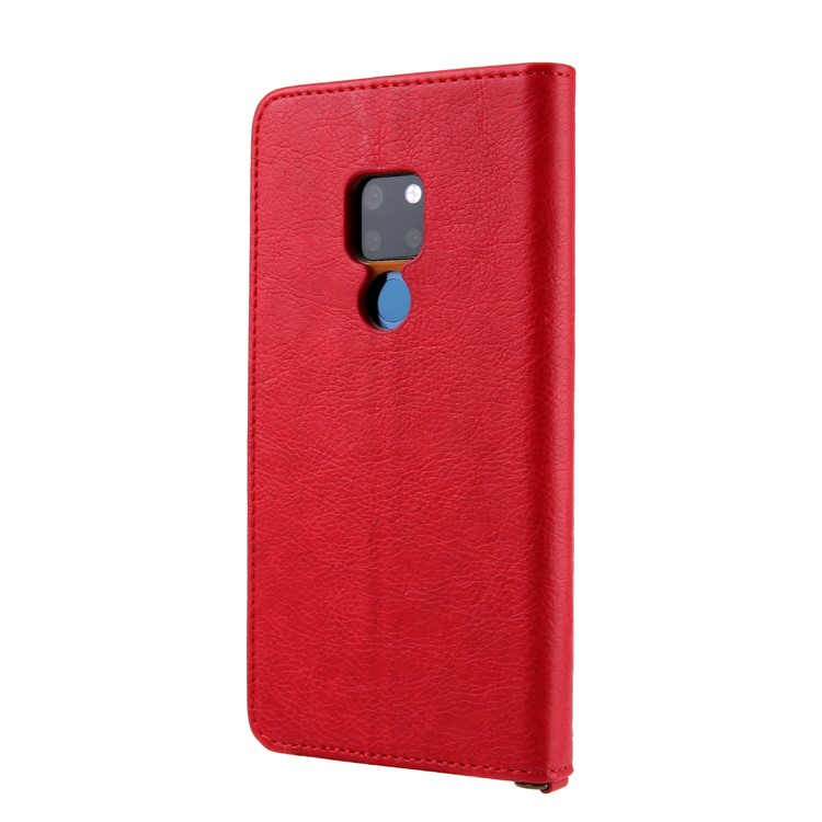 CMAI2 PU Leather Stand Wallet Cell Phone Cover for Huawei Mate 20 - Red-3