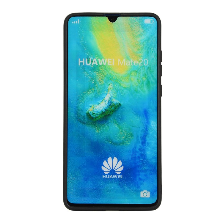 For Huawei Mate 20 Camouflage Pattern TPU Back Phone Case - White-2