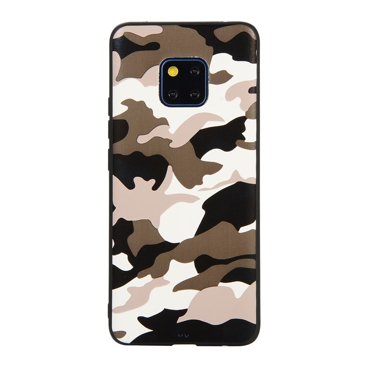 Для Huawei Mate 20 Pro Камуфляж С Рисунком ТПУ Чехол Для Телефона - Белый-5