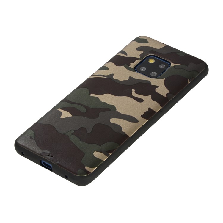 For Huawei Mate 20 Pro Camouflage Pattern TPU Cell Phone Cover - Green-2