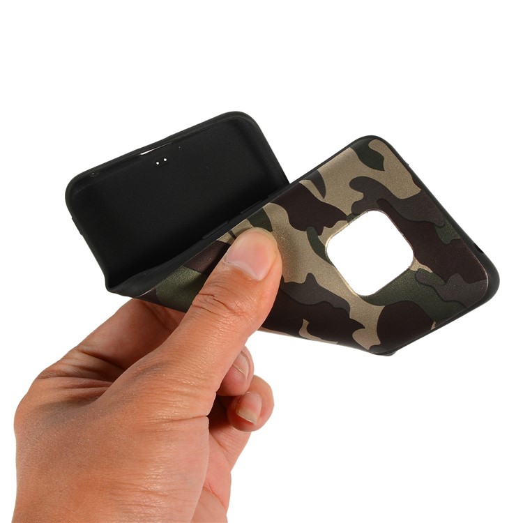 For Huawei Mate 20 Pro Camouflage Pattern TPU Cell Phone Cover - Green-3