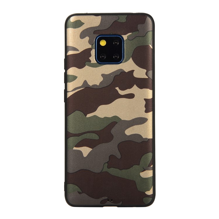 For Huawei Mate 20 Pro Camouflage Pattern TPU Cell Phone Cover - Green-5