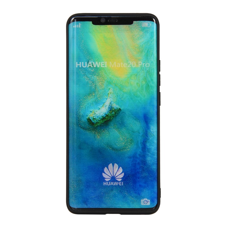 For Huawei Mate 20 Pro Camouflage Pattern TPU Mobile Phone Shell - Brown-5