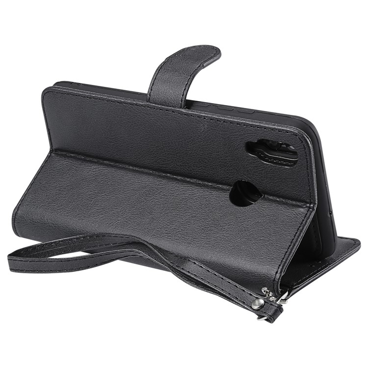 Magnetic Detachable 2-in-1 Wallet Leather Stand Case for Huawei Honor 8X / View 10 Lite - Black-8