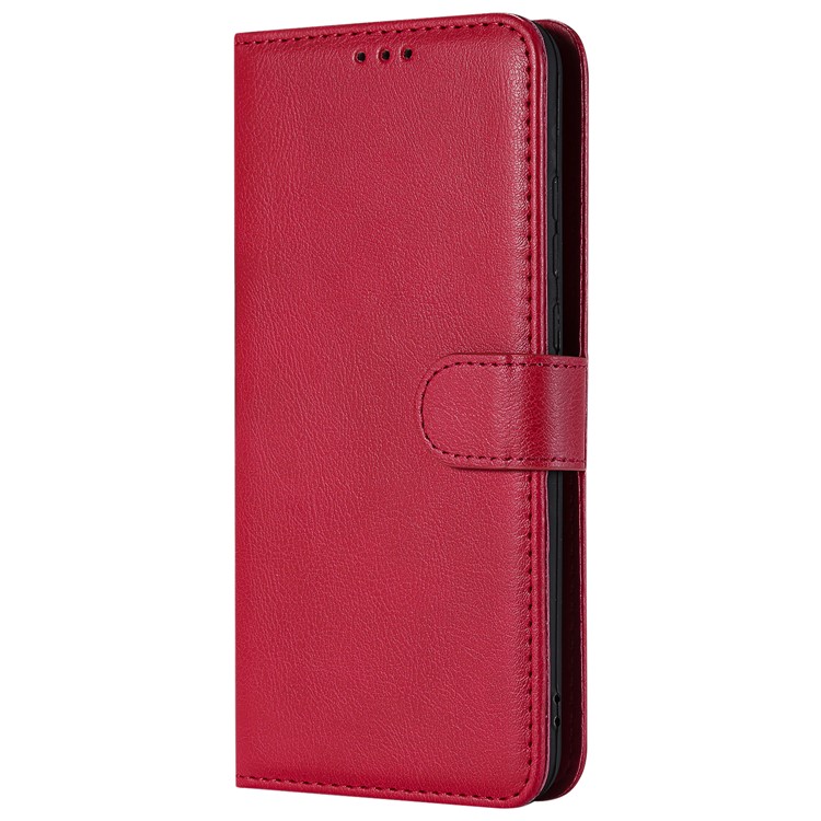 Magnetic Detachable 2-in-1 Wallet Leather Phone Case for Huawei Honor 8X / View 10 Lite - Red-2