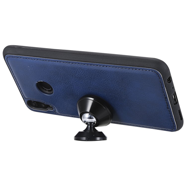 Magnetic Detachable 2-in-1 Wallet Leather Cover with Stand for Huawei Honor 8X / View 10 Lite - Blue-6