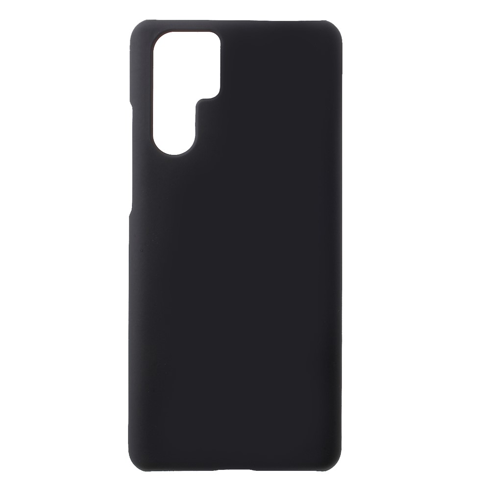 Gummierte Harte Kunststoffschale Für Huawei P30 Pro - Schwarz-1