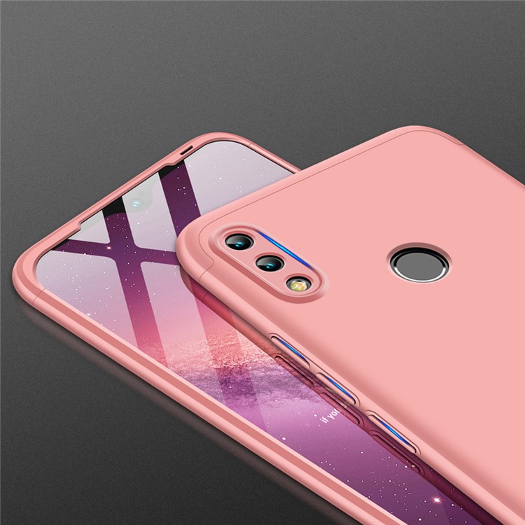 GKK Detachable 3-Piece Matte Plastic Cover Case for Huawei Honor 10 Lite - Rose Gold-5