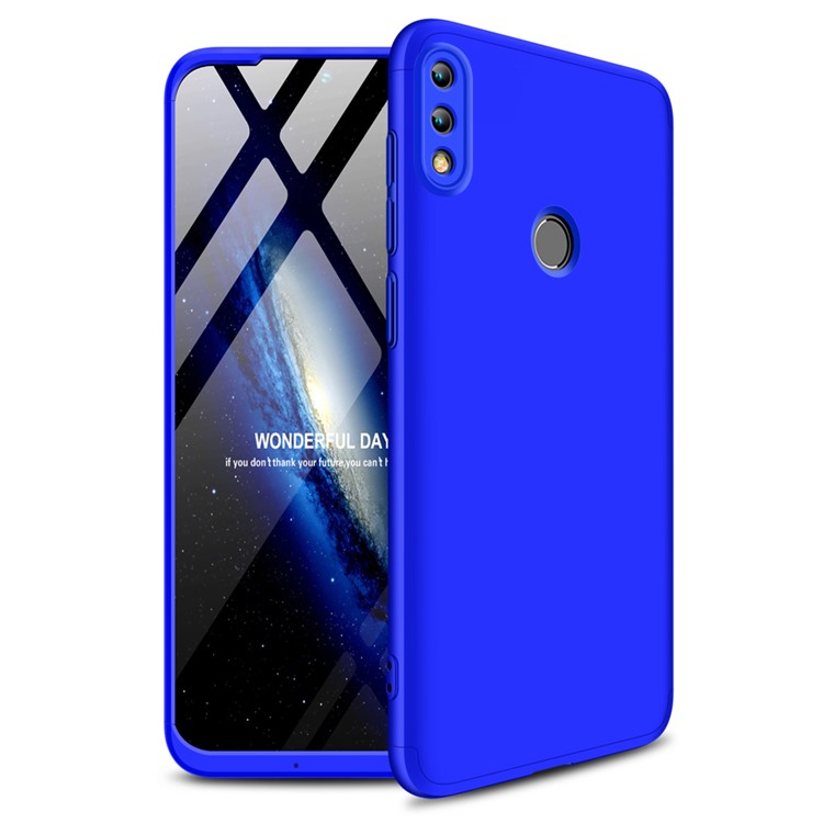 GKK Detachable 3-Piece Matte Hard PC Cover Shell for Huawei Honor 10 Lite - Blue-1