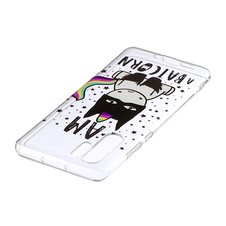 For Huawei P30 Pro Pattern Printing IMD Soft TPU Phone Shell - Batcorn-3