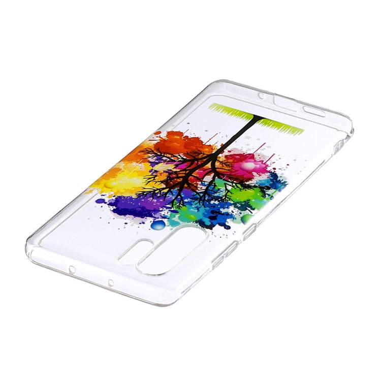 For Huawei P30 Pro Pattern Printing IMD Soft TPU Protective Cover - Tree Painting-3