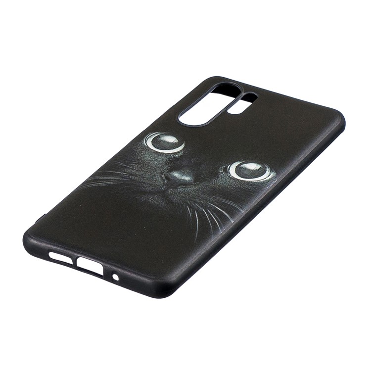 Pattern Printing Embossment TPU Phone Casing for Huawei P30 Pro - Cat-2