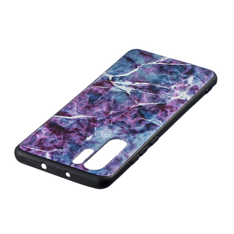 Pattern Printing Embossment TPU Phone Shell for Huawei P30 Pro - Marble Texture-3