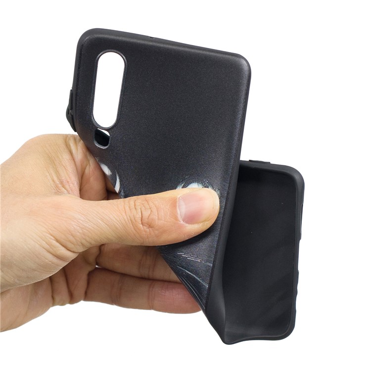 Pattern Printing Embossment TPU Back Mobile Cover for Huawei P30 - Cat-4