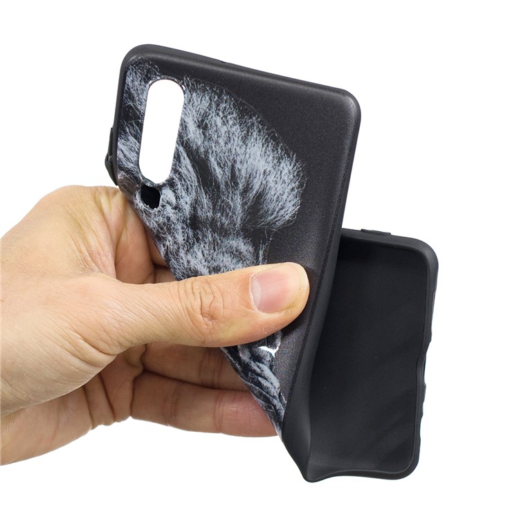 Pattern Printing Embossment TPU Mobile Phone Cover for Huawei P30 - Lion-4