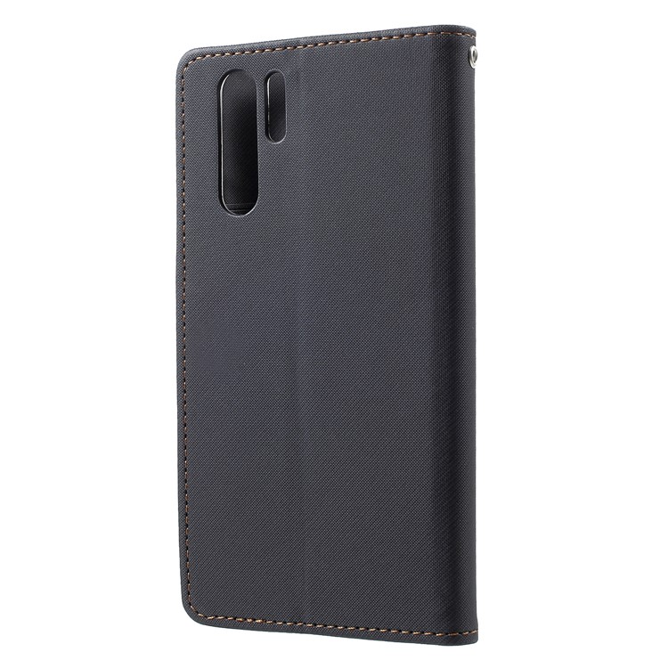 ROAR KOREA Simplesmente Vida Diário Couro Escudo Do Telefone Móvel Para Huawei P30 Pro - Preto-2