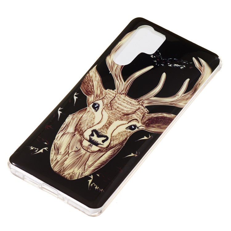 Luminous Glow Pattern Printing TPU Casing for Huawei P30 Pro - Elk Pattern-3