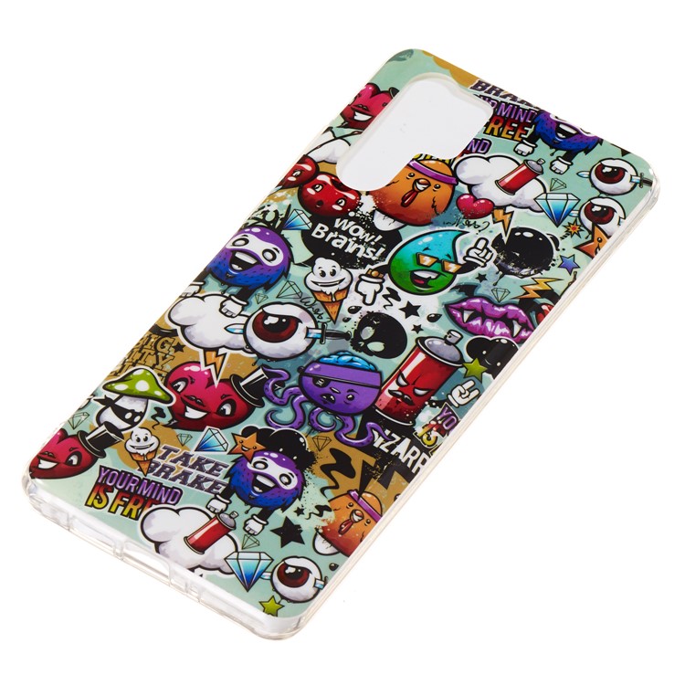 Luminous Glow Pattern Printing TPU Back Cover for Huawei P30 Pro - Wow, Brains-3