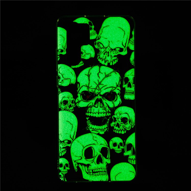 Luminous Glow Pattern Printing TPU Protective Case for Huawei P30 Pro - Cool Skulls-6