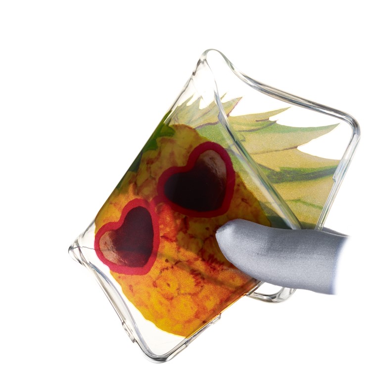 For Huawei P30 Pro IMD Pattern Printing TPU Phone Back Casing - Pineapple Pattern-4