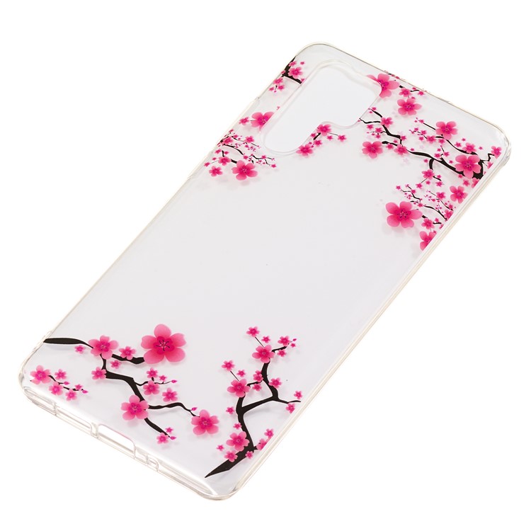 For Huawei P30 Pro IMD Pattern Printing TPU Cell Phone Cover - Plum Blossom-3