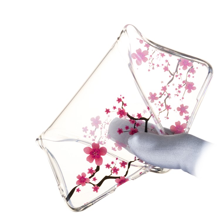 For Huawei P30 Pro IMD Pattern Printing TPU Cell Phone Cover - Plum Blossom-4