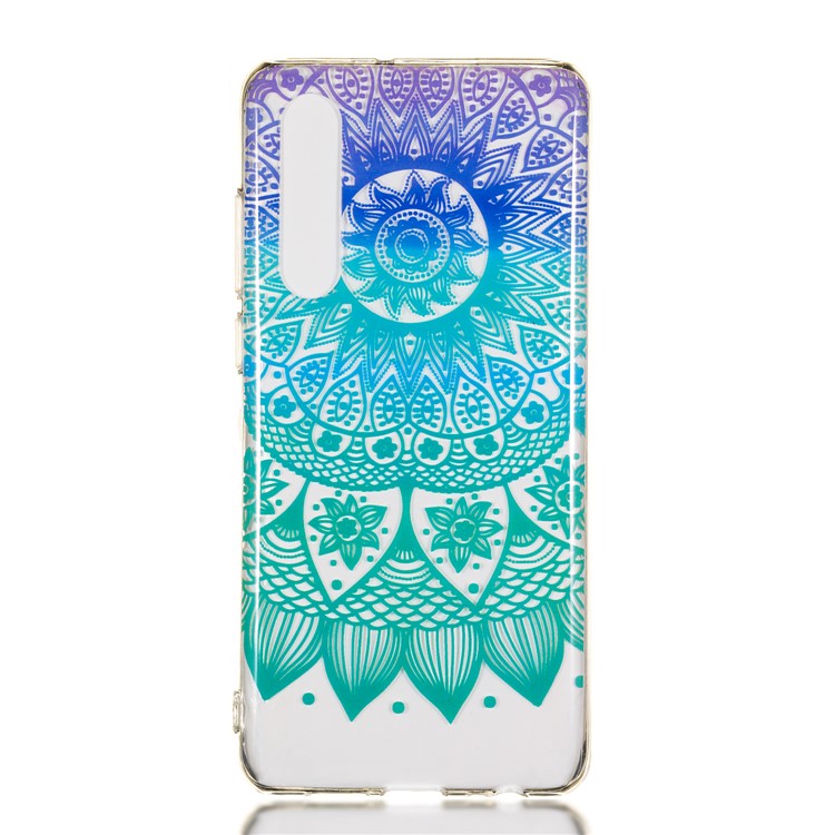 Pattern Printing IMD TPU Cover for Huawei P30 - Mandala Flower-2