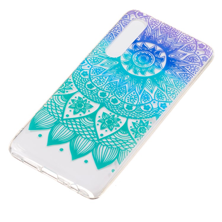 Pattern Printing IMD TPU Cover for Huawei P30 - Mandala Flower-3