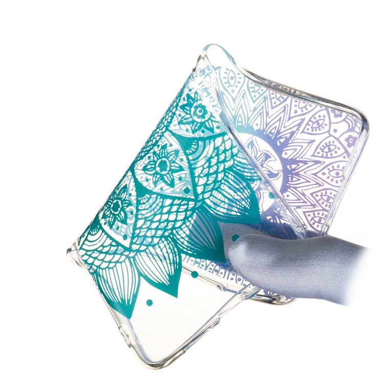 Pattern Printing IMD TPU Cover for Huawei P30 - Mandala Flower-4