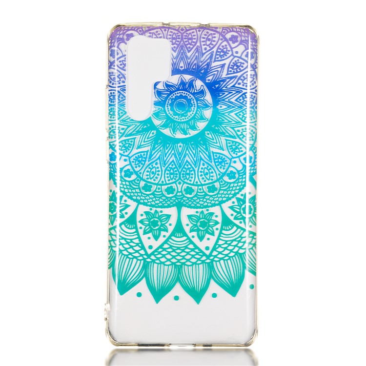 Pattern Printing IMD TPU Back Case for Huawei P30 Pro - Mandala Flower-2