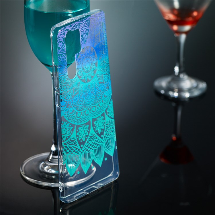 Pattern Printing IMD TPU Back Case for Huawei P30 Pro - Mandala Flower-5