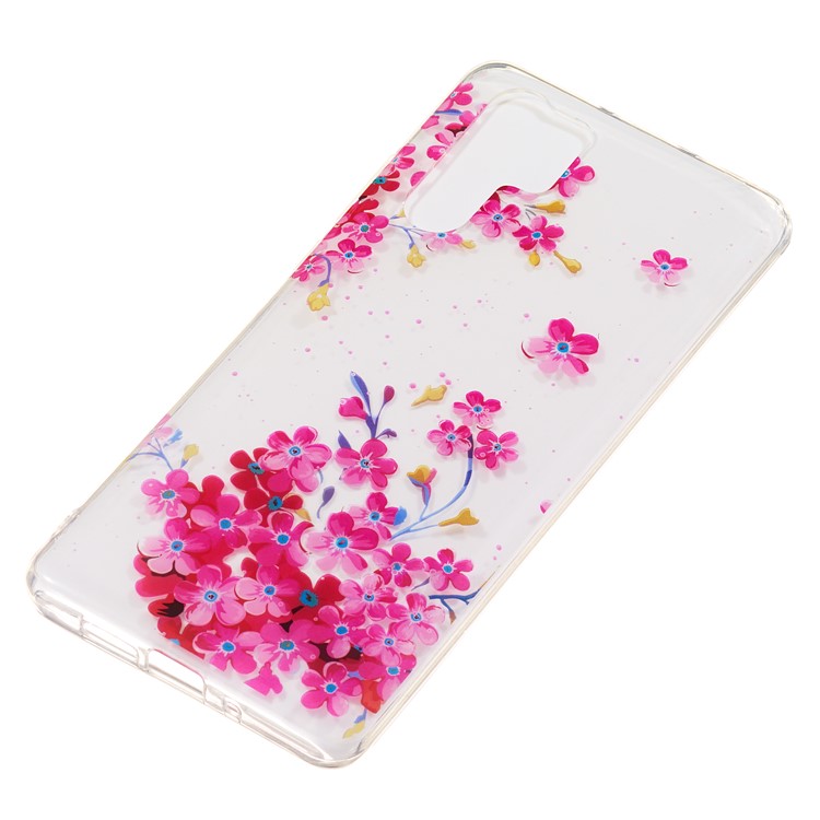 Pattern Printing IMD TPU Shell Case for Huawei P30 Pro - Vivid Flowers-3