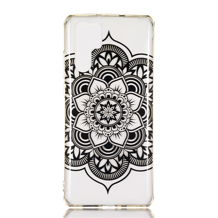 Pattern Printing IMD TPU Protection Case for Huawei P30 Pro - Flower Pattern-2