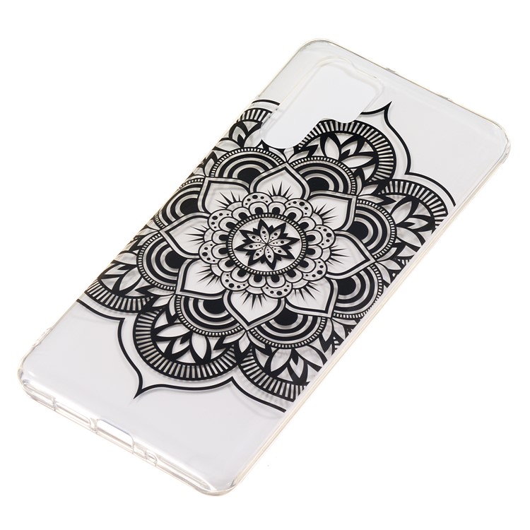 Pattern Printing IMD TPU Protection Case for Huawei P30 Pro - Flower Pattern-3