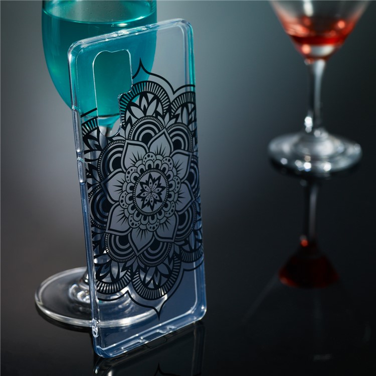 Pattern Printing IMD TPU Protection Case for Huawei P30 Pro - Flower Pattern-5