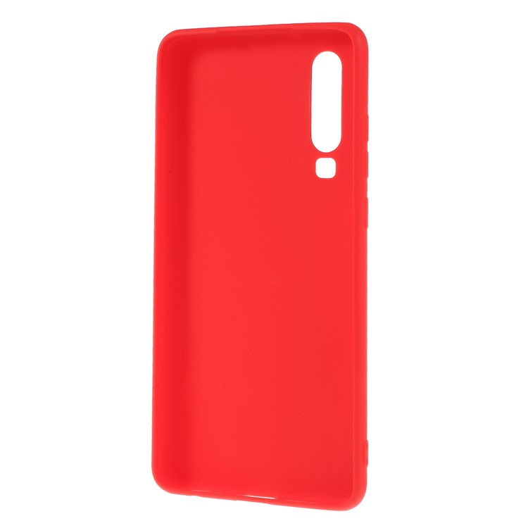 Double-sided Matte TPU Case for Huawei P30 - Red-3