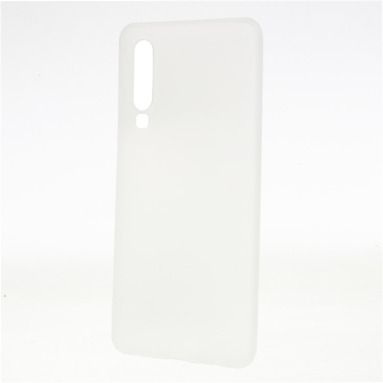 Double-sided Matte TPU Shell Case for Huawei P30 - White-2