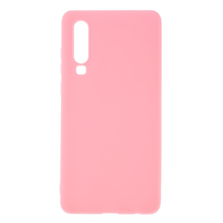 Double-sided Matte TPU Protection Case for Huawei P30 - Pink-1