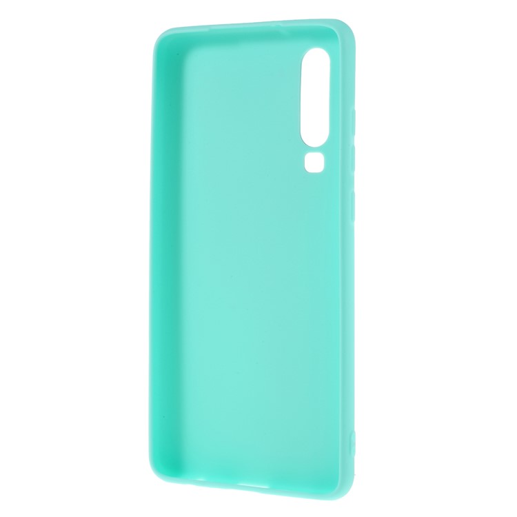 Double-sided Matte TPU Mobile Phone Case for Huawei P30 - Baby Blue-3