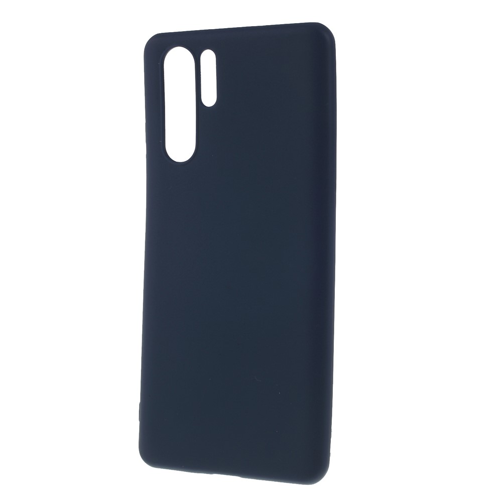 Accessoire de Boîtier de Téléphone Mate TPU Pour Huawei P30 Pro - Bleu Foncé