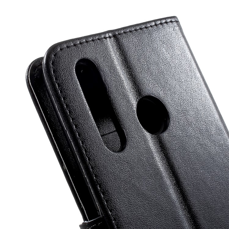Imprint Tree Owl Wallet Leather Cover for Huawei nova 4 - Black-8