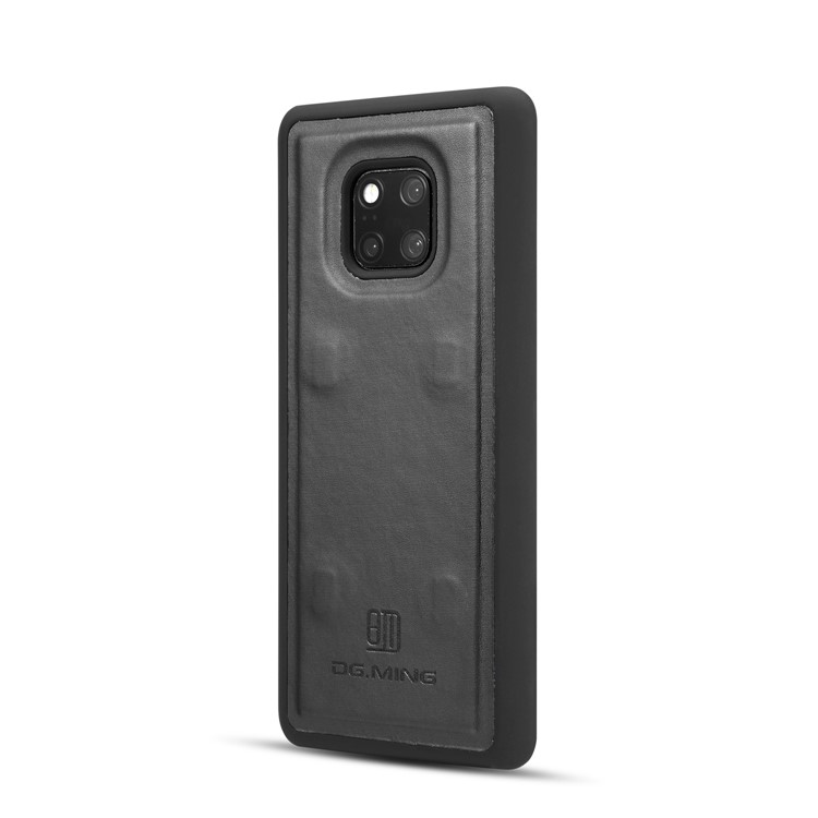 DG.MING Detachable 2 in 1 Split Leather Wallet Case for Huawei Mate 20 Pro - Black-5