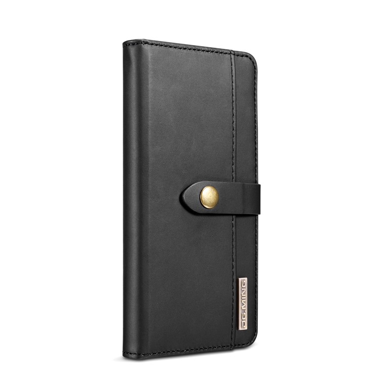 DG.MING Detachable 2 in 1 Split Leather Wallet Case for Huawei Mate 20 Pro - Black-6