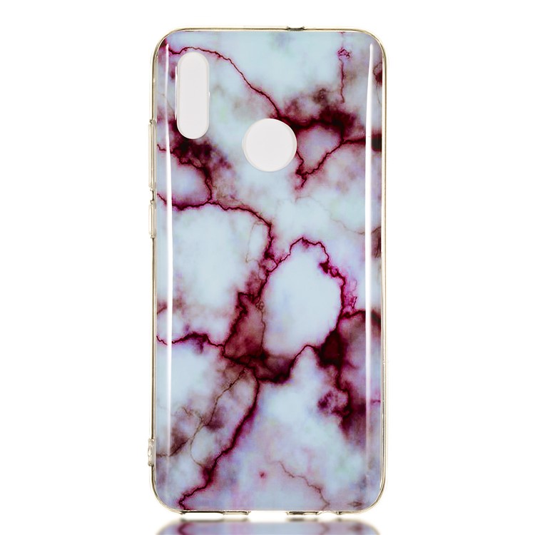 Marble Pattern IMD TPU Back Case for Huawei Honor 10 Lite - Style B-2