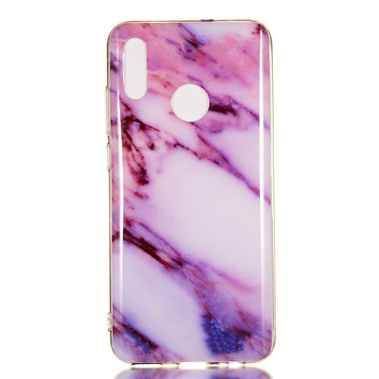 Marble Pattern IMD TPU Shell Cover Case for Huawei Honor 10 Lite - Style D-2
