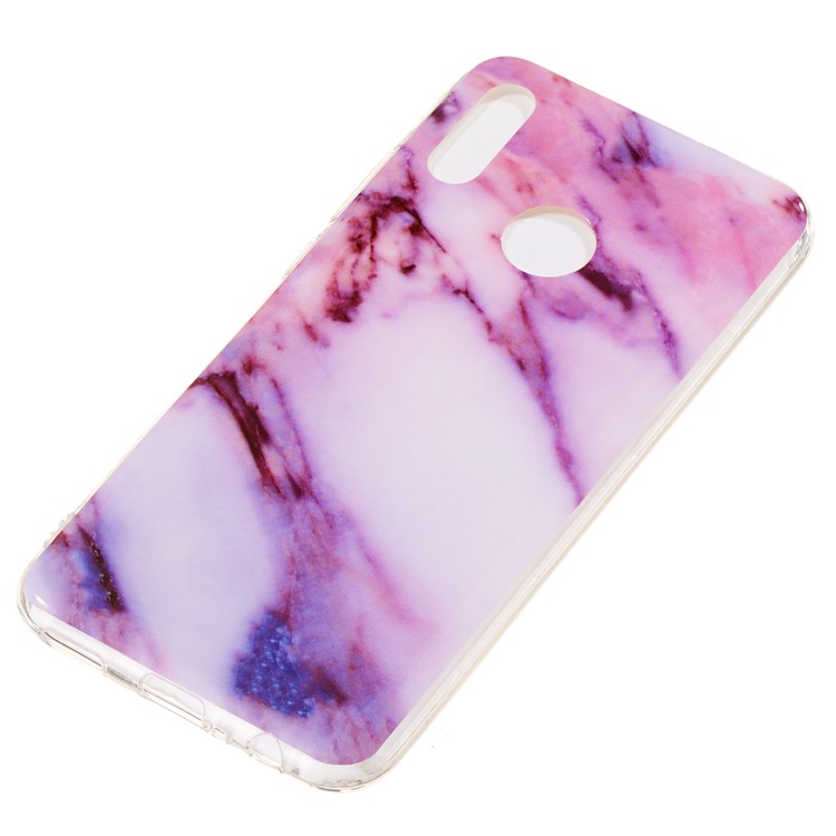 Marble Pattern IMD TPU Shell Cover Case for Huawei Honor 10 Lite - Style D-3