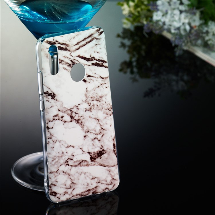 Marble Pattern IMD TPU Protection Case for Huawei Honor 10 Lite - Style E-5